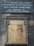 Old Calton Cemetery, Edinburgh